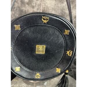 MCM tambourine crossbody